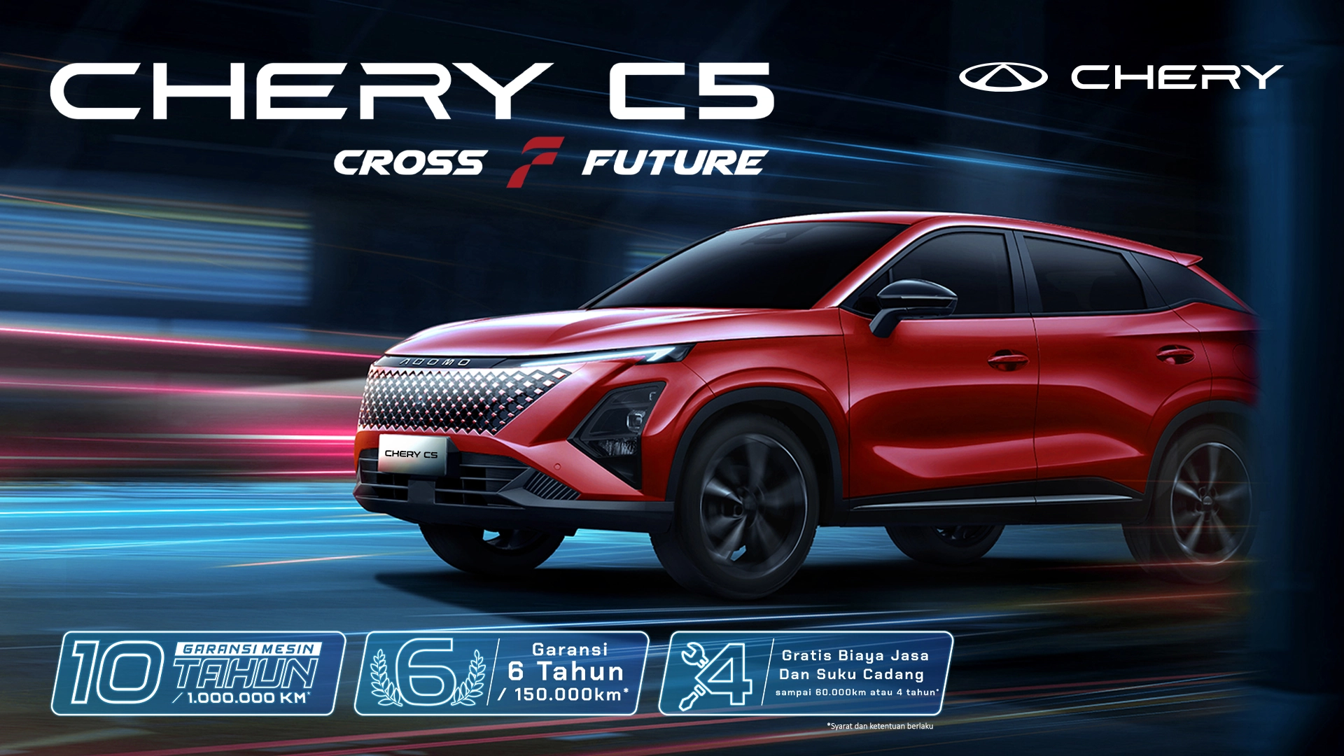 Pricelist Chery Omoda C5 OTR Medan | Pekanbaru