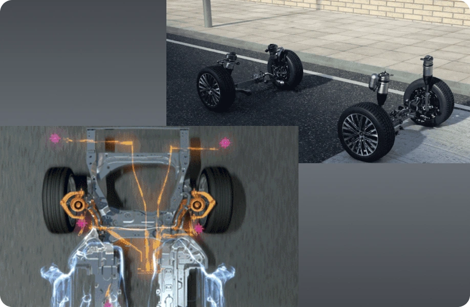 Chery Omoda C5 Suspensi McPherson Depan & Suspensi Multi-Link Belakang