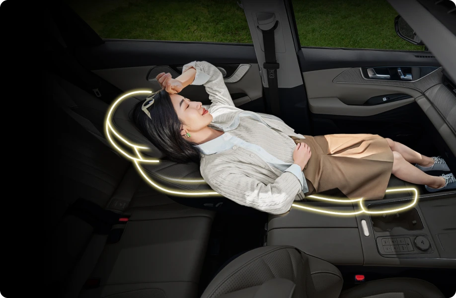 Chery Tiggo 9 CSH Queen Seat One Click Comfortable Lying Mode