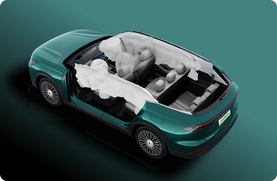 Chery Tiggo 9 CSH 10 Airbags