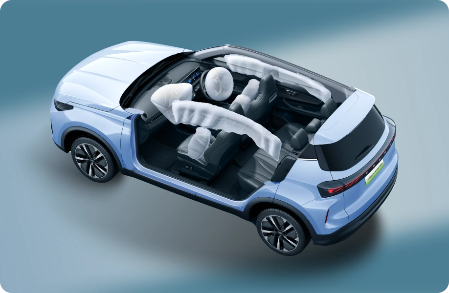 Chery Tiggo Cross CSH Surrounding 7 Airbags for Safety Protection