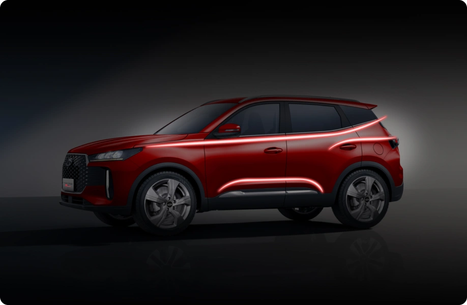 Chery Tiggo Cross Sport Three Stream Dynamic Line - Ready To Go